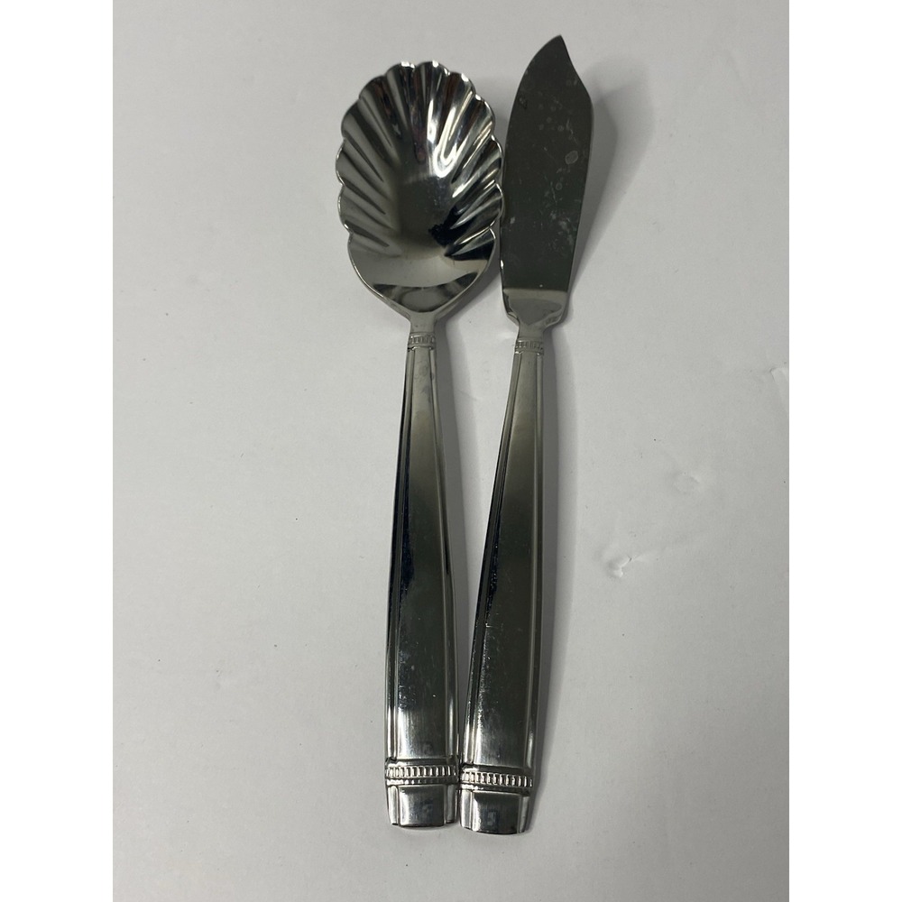 Reed & Barton DURHAM R+B Everyday Stainless Flatware Sugar Spoon Butter Knife